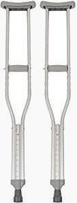 Adco Aluminum Crutches 06211 Πατερίτσες Αλουμινίου 1ζεύγος