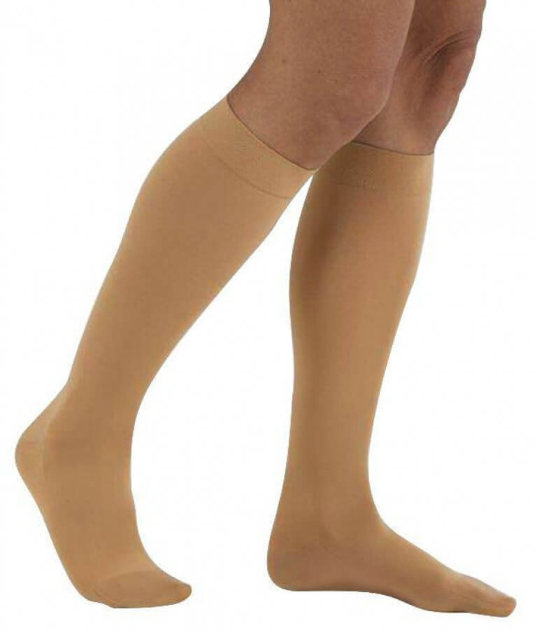 Adco 07160 Class 1 Phlebitis Socks Beige S 15-21mmHg 1ζεύγος