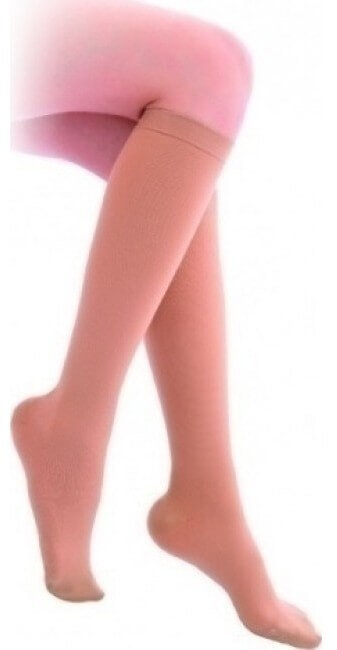 Adco 07160 Class I Phlebitis Socks Beige L 5-21mmHg 1ζεύγος