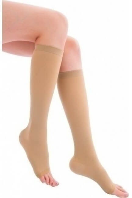 Adco 07265 Class II Phlebitis SocksBeige M 20-30mmHg 1ζεύγος