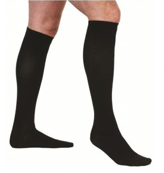 Adco Class I (19-21mmHg) Small (34-34) Socks Men Black
