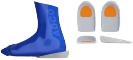 Adco Akantha Silicone Sole Orange Line 08320 Medium 1ζεύγος
