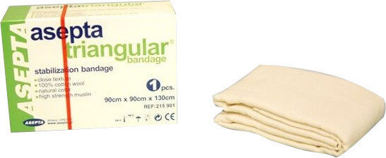 Asepta Triangular Bandage 90cmx90cmx130cm 1τμχ
