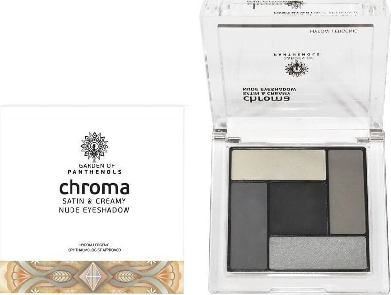 Garden Chroma Satin & Creamy Nude Eyeshadow Palette 2 6gr