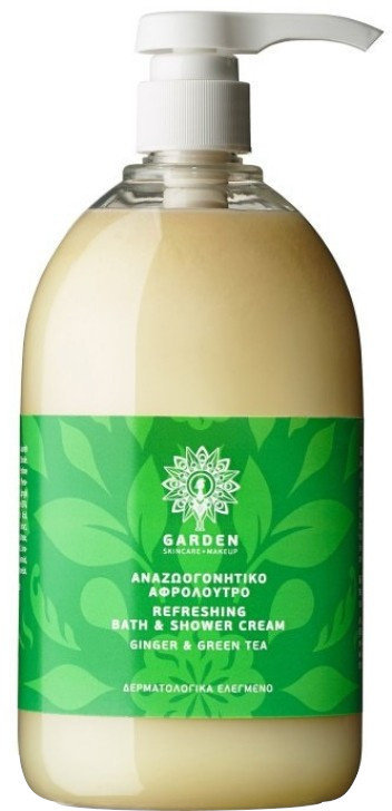 Garden Ginger & Green Tea Bath & Shower Cream 1000ml