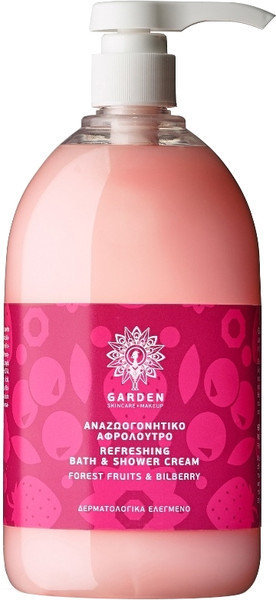 Garden Forest Fruits & Bilberry Bath & Shower Cream 1000ml