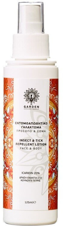 Garden Insect & Tick Repellent Lotion for Face & Body 125ml