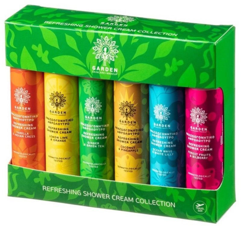 Garden Refreshing Shower Cream Collection 6x50ml