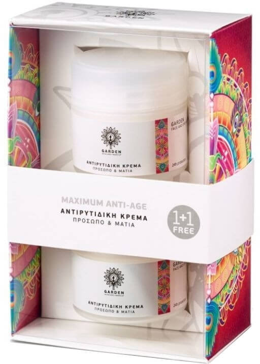 Garden 1+1 Anti-wrinkle Face & Eye Cream 2x50ml