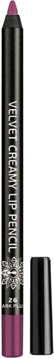 Garden Velvet Creamy Lip Pencil  26 Dark Plum 1.4gr
