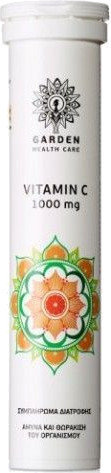 Garden Vitamin C 1000mg 20eff.tabs Garden Vitamin C 1000mg 20eff.tabs