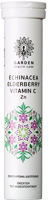 Garden Echinacea Elderberry Vitamin C Zn 20eff.tabs Garden Echinacea Elderberry Vitamin C Zn 20eff.tabs
