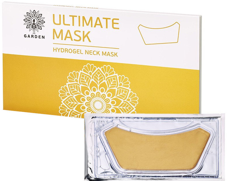 Garden Ultimate Hydrogel Neck Mask 2τμχ