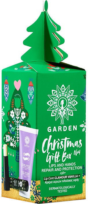 Garden Christmas Box 4 Vanilla Lips & Hands Protection