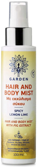 Garden Hair And Body Mist Spicy Lemon 100ml