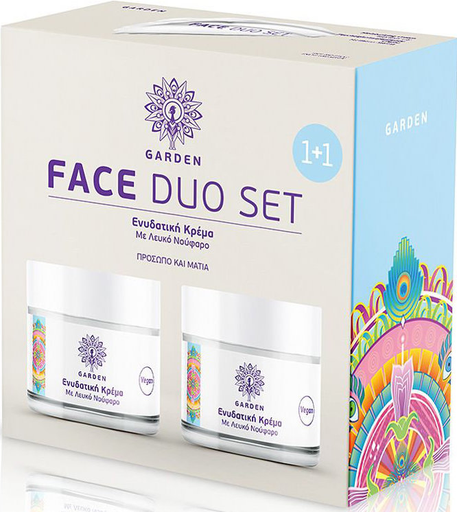 Garden 1+1 Face Duo Set No2 Moisturizing Cream 2x50ml Garden 1+1 Face Duo Set No2 Moisturizing Cream 2x50ml
