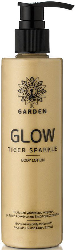 Garden Glow Tiger Sparkle Body Lotion Gold Shimmer 200ml Garden Glow Tiger Sparkle Body Lotion Gold Shimmer 200ml