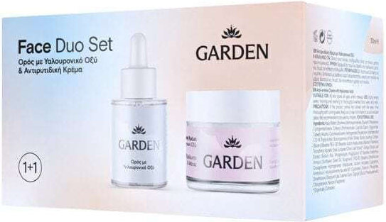 Garden No4 Anti-Wrinkle Cream 50ml & Hydrating Serum 30ml