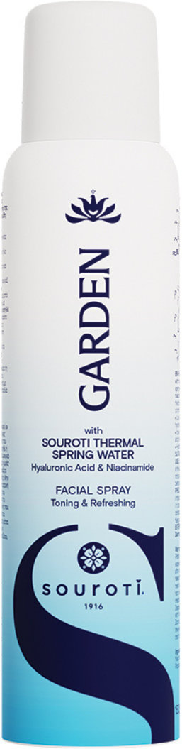 Garden Thermal & Spring Water Νερό Προσώπου & Σώματος με Υαλουρονικό Οξύ & Νιασιναμίδη 150ml