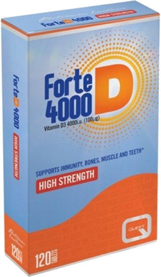 Quest Forte D3 4000iu 120tabs