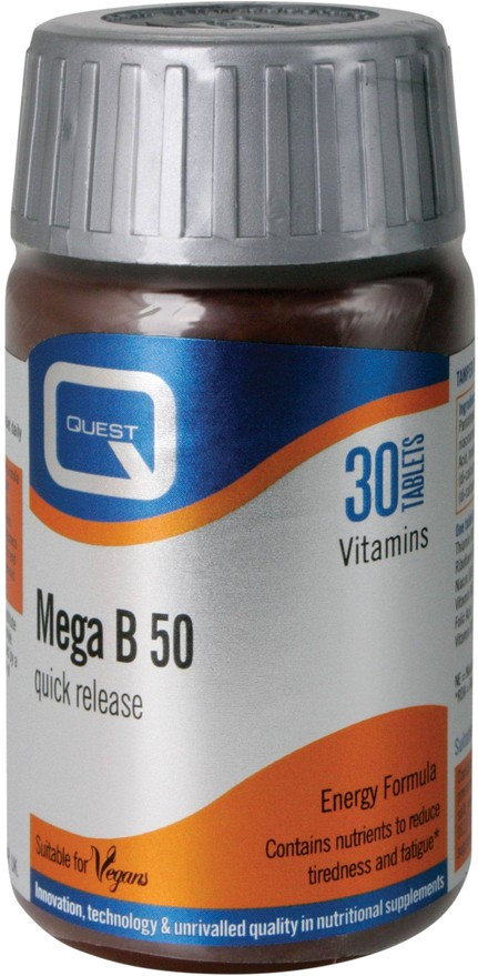 Quest Mega B 50 Quick Release 30tabs