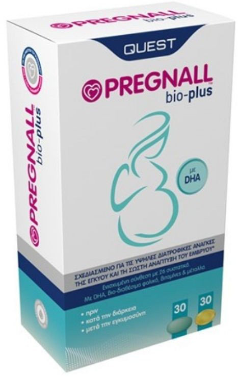 Quest Pregnall Bio-Plus 30tabs+30caps