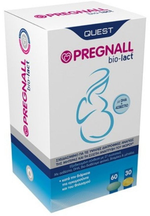 Quest Pregnall Bio-Lact 60tabs+30caps