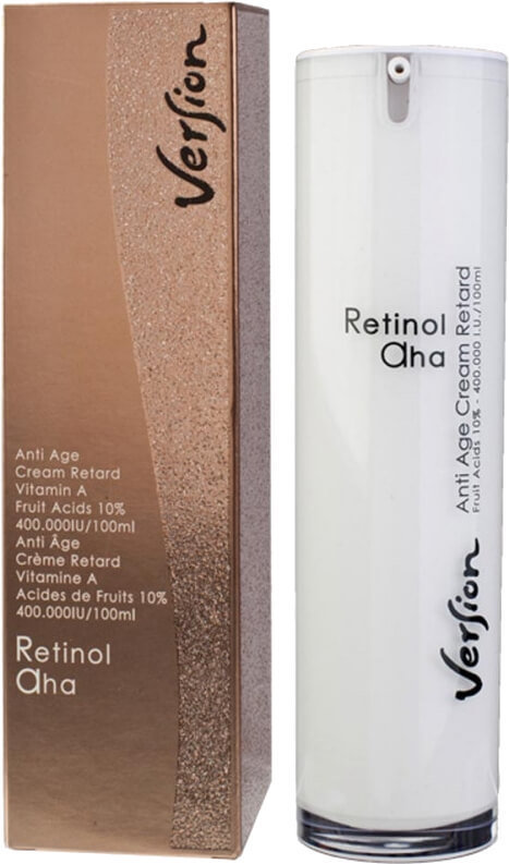 Version Retinol 10% AHA Face Cream Pump 50ml