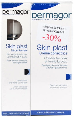 Dermagor Set Skin Plast Serum 30ml & Face Cream 40ml