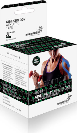 Anatomic Line 8011 Kinesio Tape Logo Mania 5cm x 5m 1τμχ