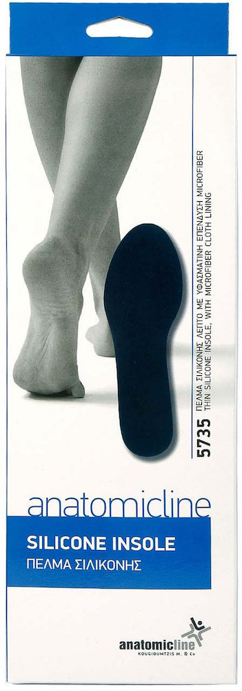 Anatomicline Silicone Insole 5735 Microfiber S 35-37 1ζεύγος
