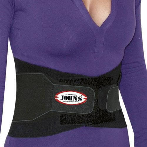 John's Lumbax Pad Back Support Black Line XXLarge 1τμχ