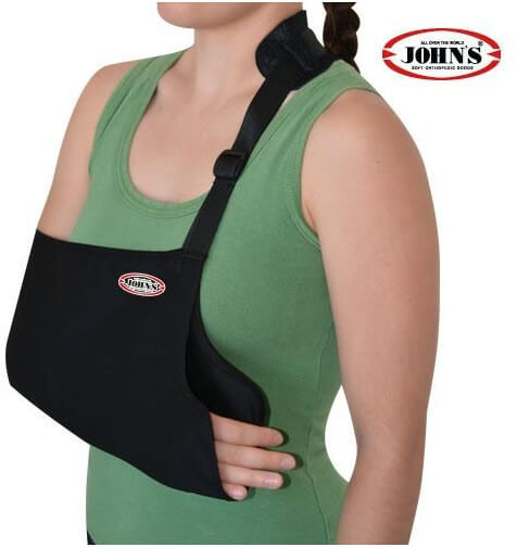 John's 12599 Arm Sling De Luxe Black Line One Size 1τμχ