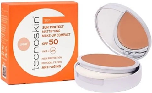 Tecnoskin Sun Protect Mattifying Make-Up Compact Fair SPF50 10gr
