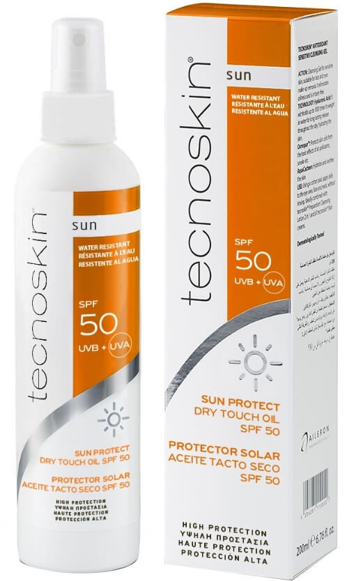 Tecnoskin Sun Protect Dry Touch Oil SPF50 200ml