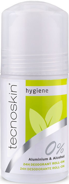 Tecnoskin Deodorant Roll-On 24h 0% Aluminium & Alcohol 50ml