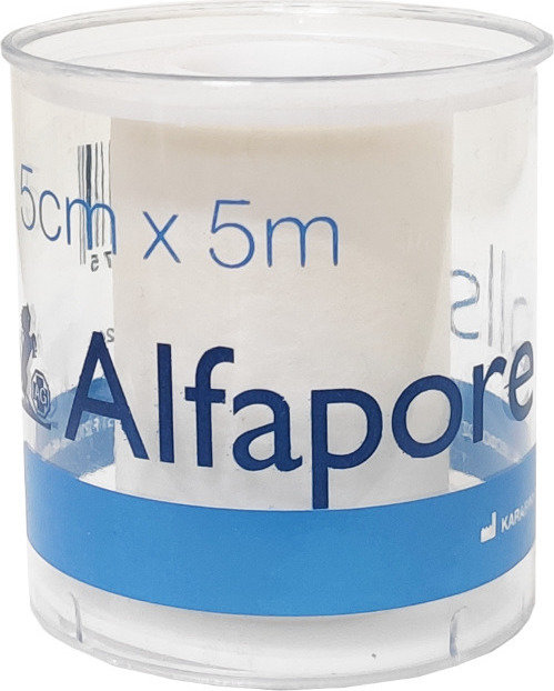 Alfapore Rolls Χάρτινη Αυτοκόλλητη Επιδεσμική Ταινία 5cmX5cm Alfapore Rolls Χάρτινη Αυτοκόλλητη Επιδεσμική Ταινία 5cmX5cm