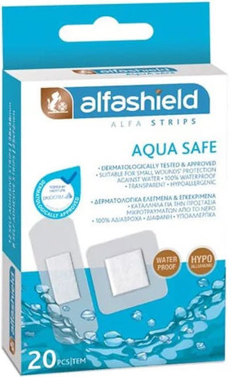 Alfashield Strips Aqua Safe (38X38 & 25X72) 20τμχ