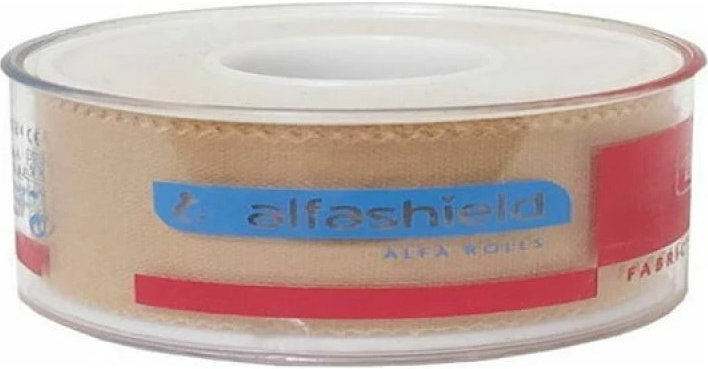 Alfashield Alfa Rolls Υφασμάτινη Ταινία Στερέωσης 1.25cmΧ5m