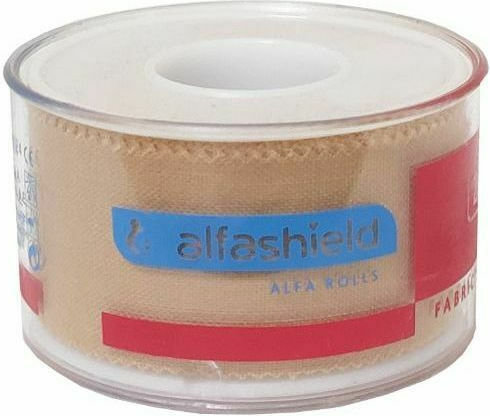 Alfashield Alfa Rolls Υφασμάτινη Επιδεσμική Ταινία 2.5cmX5m