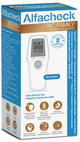 Alfacheck NC Family Infared Thermometer Θερμόμετρο 1τμχ