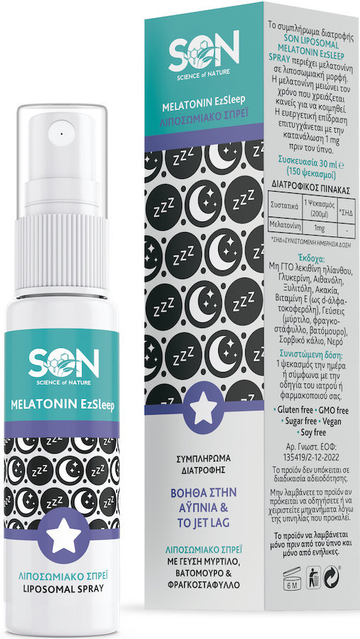 SON Melatonin Ezsleep Liposomal Spray 30ml