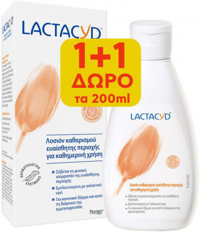 Lactacyd Classic Intimate Washing Lotion 300ml + 200ml Δώρο