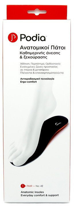 Podia Anatomic Insoles No42 1ζεύγος