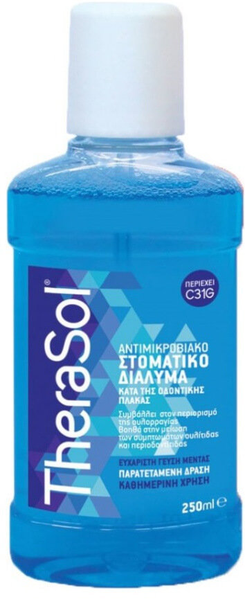 Therasol Solution Antimicrobial Mouthwash 250ml