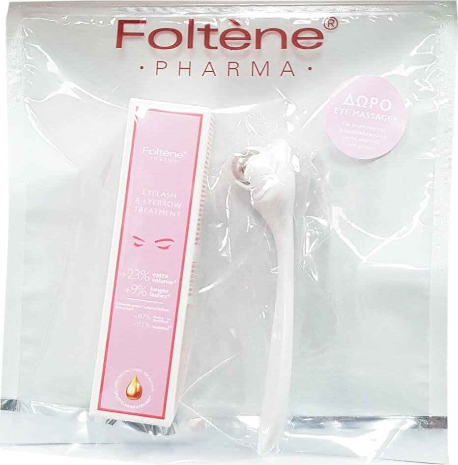 Foltene Eyelash & Eyebrow Treatment & Eye Massager