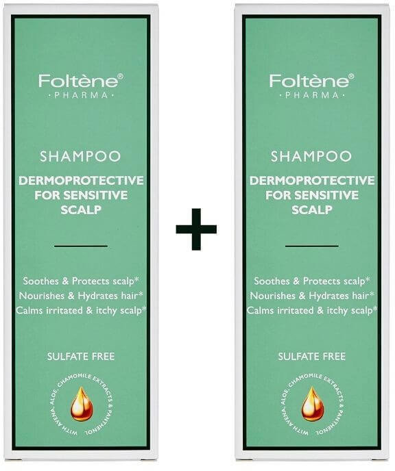 Foltene 1+1 Shampoo Dermoprotective Sensitive Scalp 2x200ml