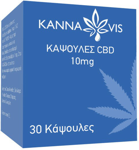 Kannavis Cannabidiol CBD 10mg 30caps
