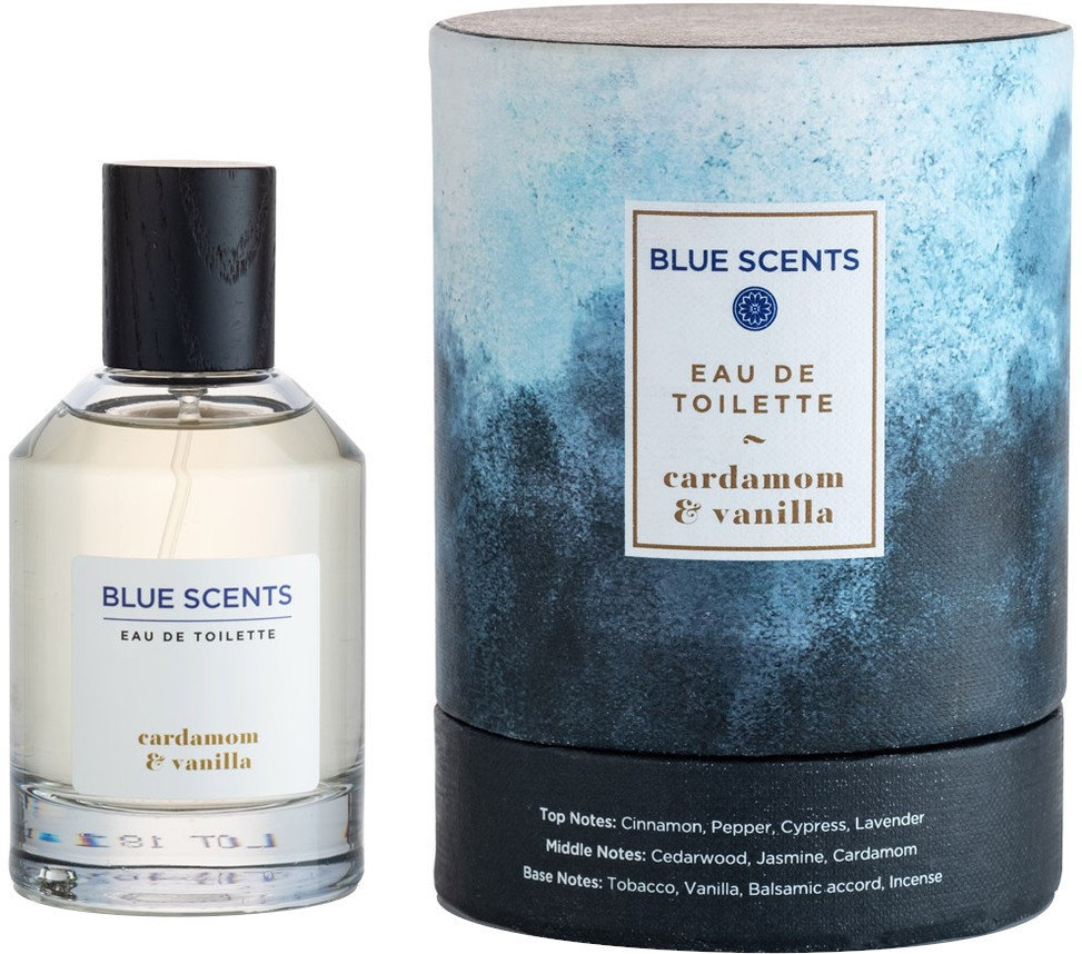 Blue Scents Eau de Toilette Cardamon & Vanilla 100ml