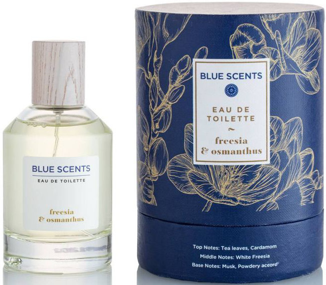 Blue Scents Eau De Toilette Freesia & Osmanthus 100ml